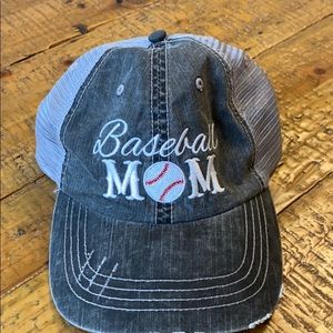 Baseball mom trucker hat